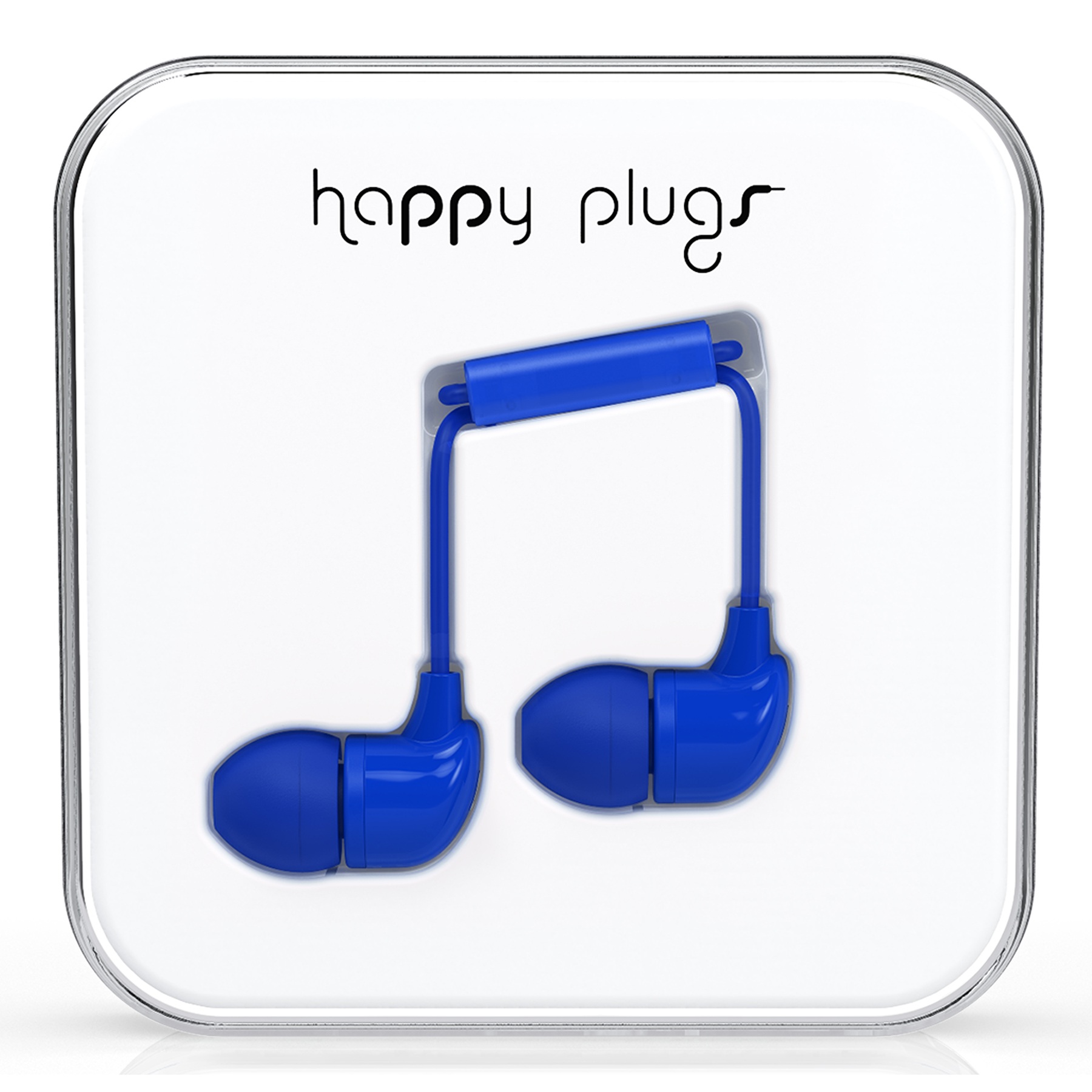 Happy Plugs Cobalt Earbud слушалки с Mic & Remote