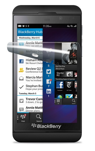 Дисплей протектор за Blackberry Z10