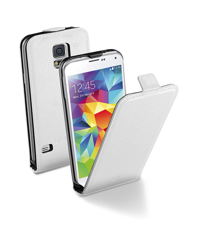 Flap Essential за Samsung Galaxy S5 бял