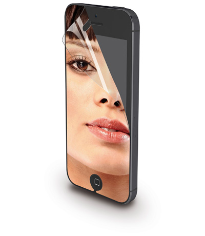Предпазно фолио за iPhone 5 огледално
