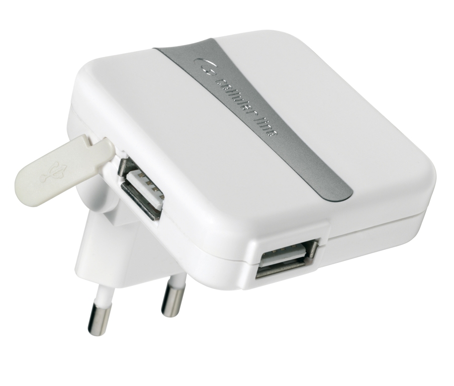MP3 USB сгъваемо зарядно двойно 1000mAh