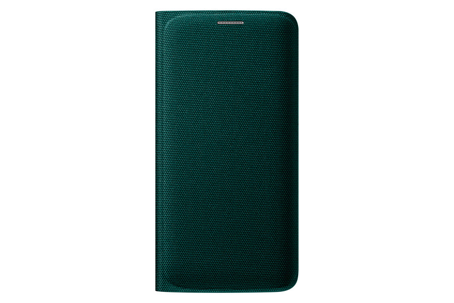 Samsung Galaxy S6 Edge,G925,Flip Wallet,Green