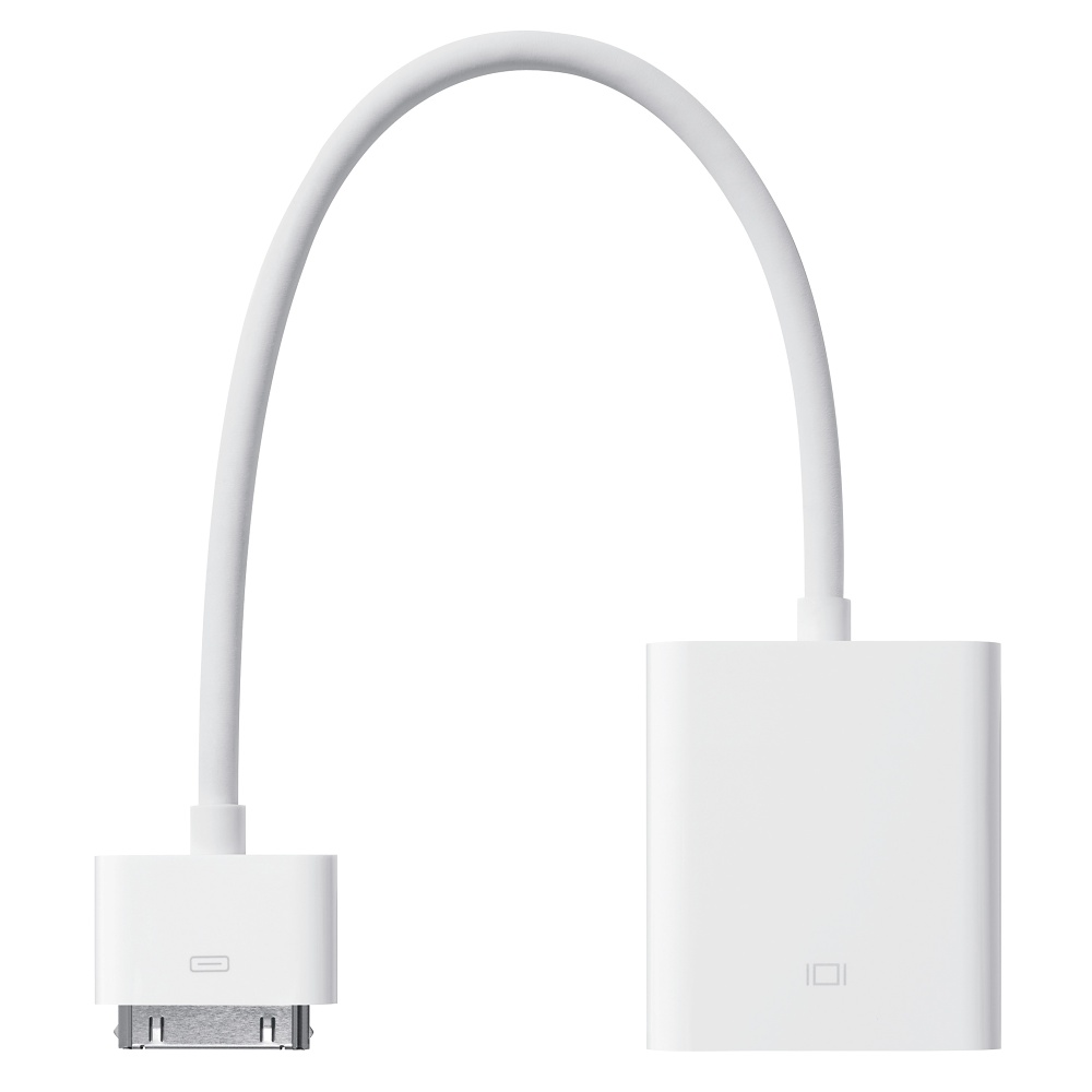 Apple iPad Dock Connector to VGA Adapter