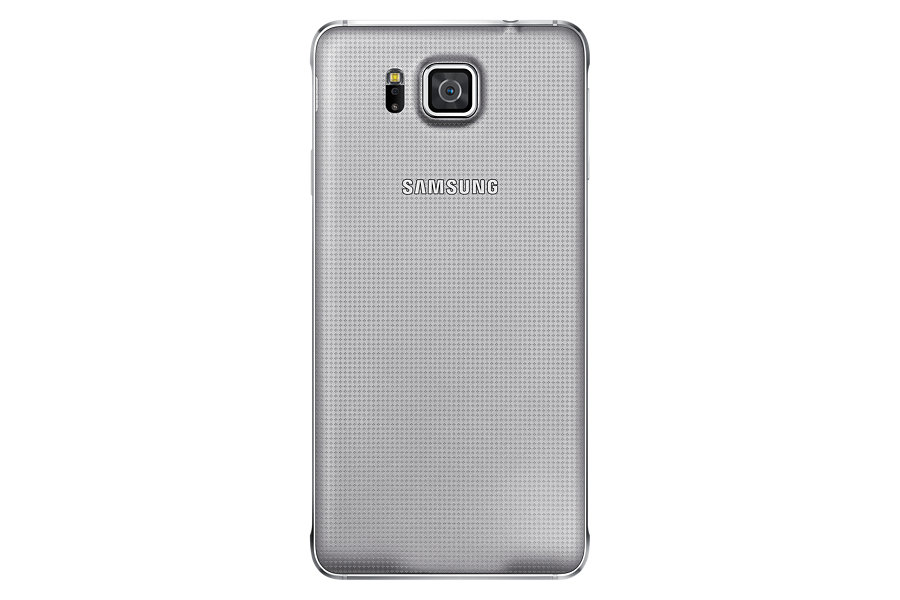 Back Cover Samsung Galaxy Alpha Silver