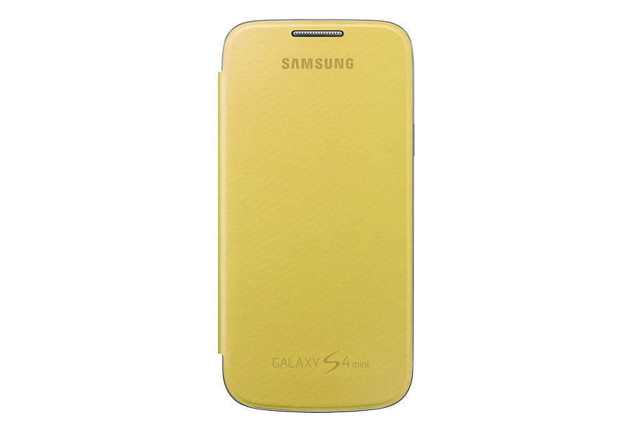 Samsung Galaxy S4 mini,Flip Cover,Yellow