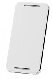 HTC Flip Case HC V970 for HTC One M8 Mini white