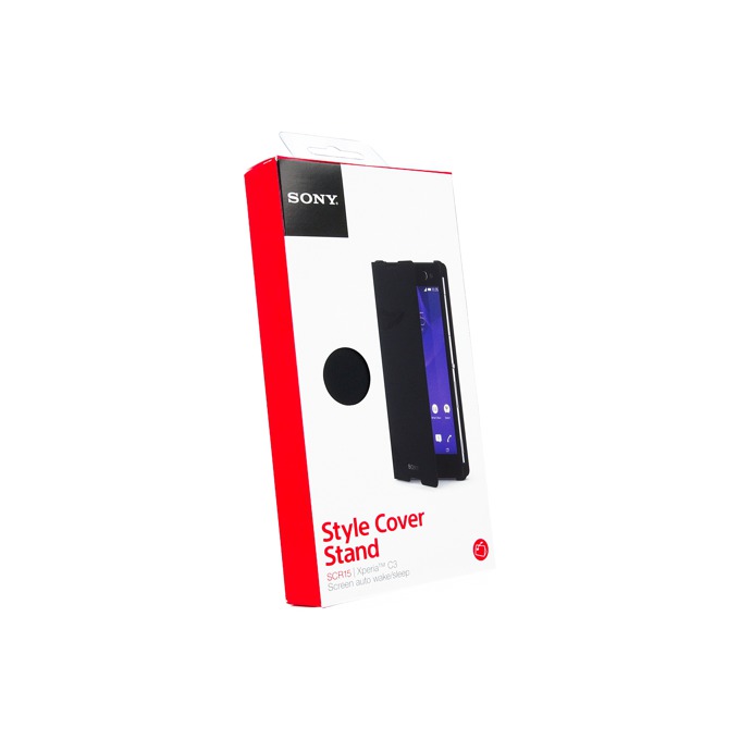 Sony Style Cover SCR15 for Xperia C3 black