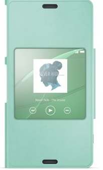 Sony Style Cover SCR26 Xperia Z3 Compact green