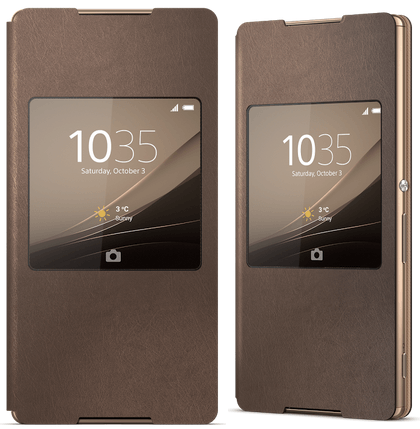 Sony Style Cover SCR30 Xperia Z3+ copper