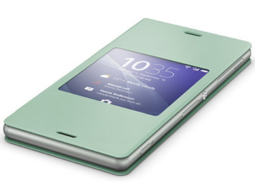 Sony Style Cover SCR24 for Xperia Z3 turquoise