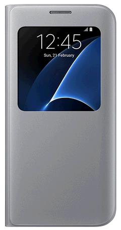 Samsung G930 SViewCover Silver за GalaxyS7