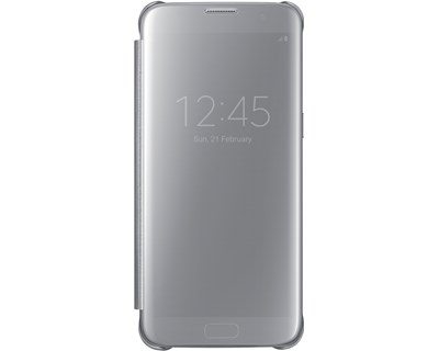 Samsung G935 ClearViewCover Silver за GalaxyS7+