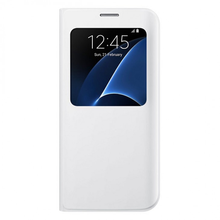 Samsung G935 SViewCover White за Galaxy S7+