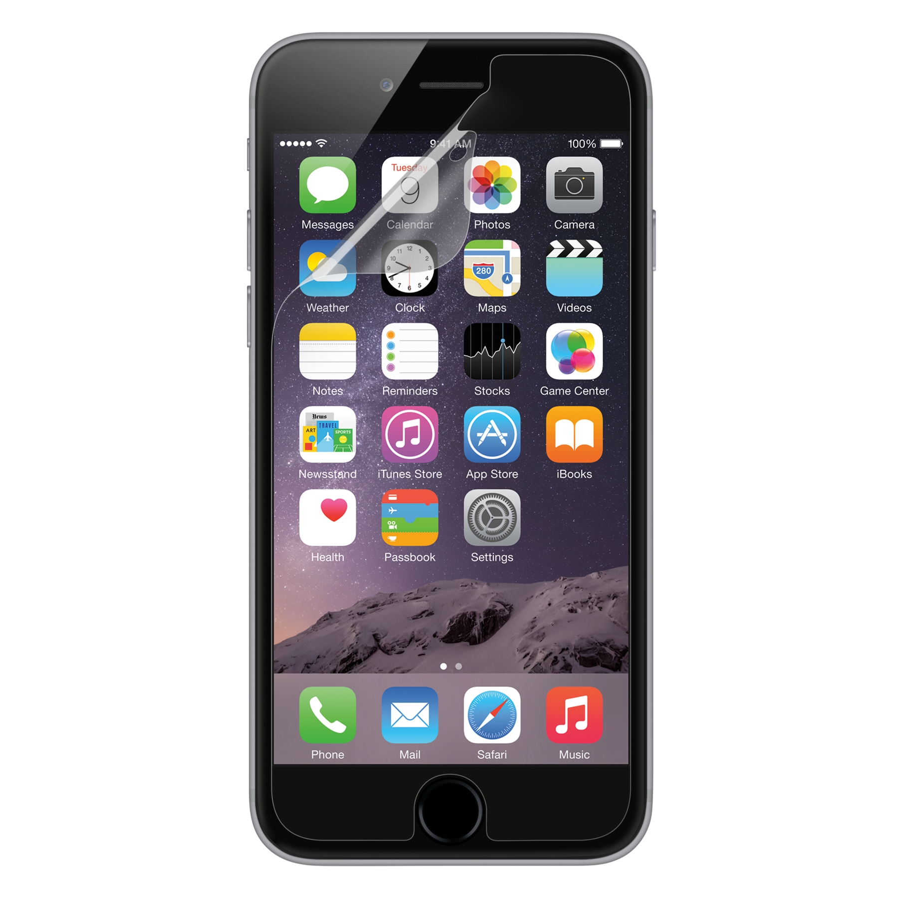 Belkin TrueClear™ InvisiGlass стъклен протектор за iPhone 6/6S