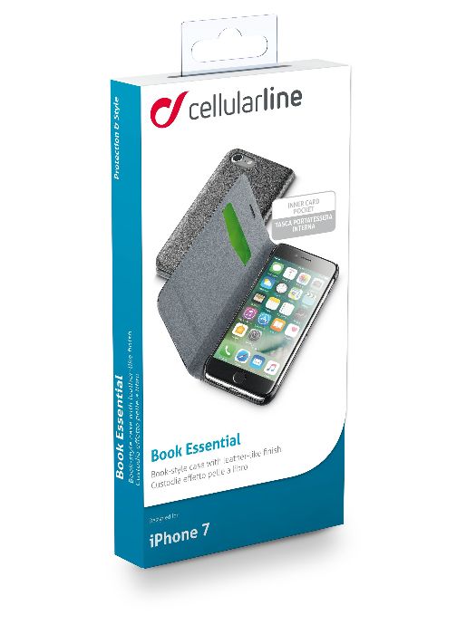 Book Essential калъф за iPhone 7 черен