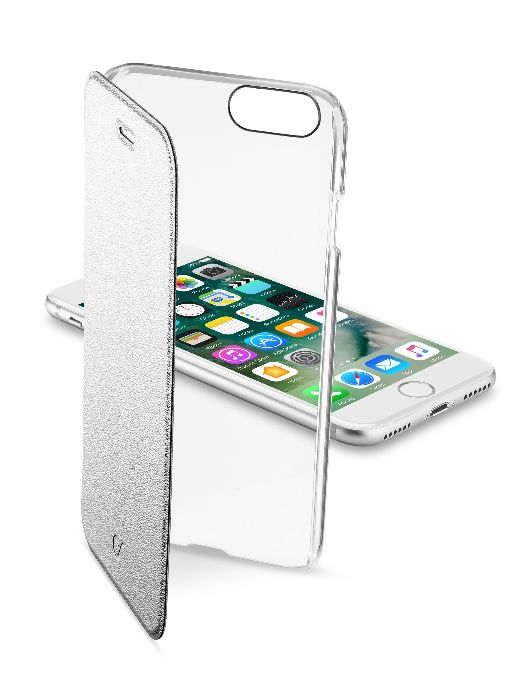 ClearBook калъф за iPhone 7 сребрист