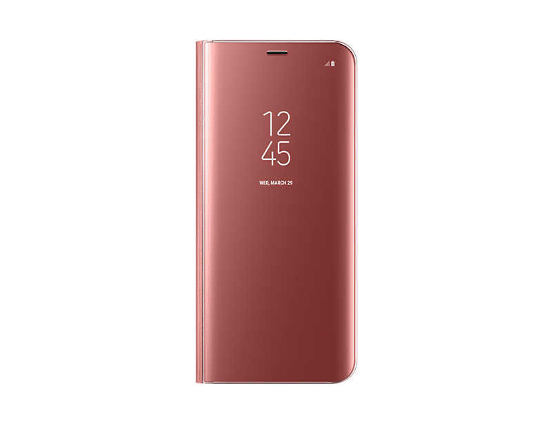 Samsung Galaxy S8+,G955,Clear View Stand Cover,Pink
