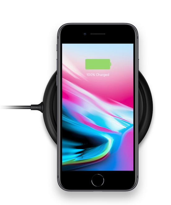 Mophie Qi Wireless Charge Pad (7.5W) - Black