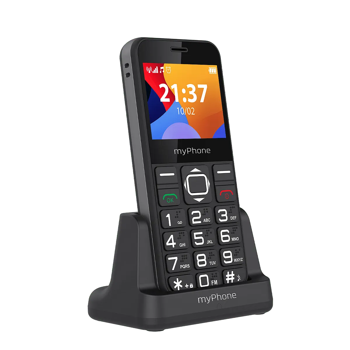 Телефон за възрастни myPhone Halo 3, Черен