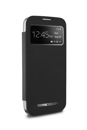 MOMO ID за Samsung Galaxy I9500 S4 черен