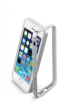 Bumper сатен за iPhone 5S/5 сребрист