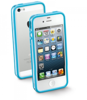 Bumper plus за iPhone 5 син
