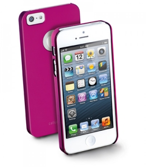 Mat калъф за iPhone 5 розов