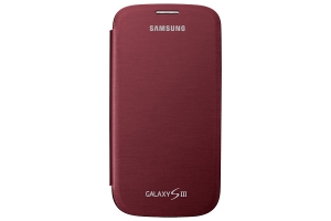 Samsung Galaxy S3,Flip cover, Garnet Red