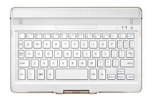 Samsung Tab S 8.4 Bluetooth Keyboard Book Cover White