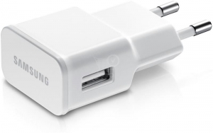 Samsung Travel Adapter 5.3V, 2A, Flat TA Plug Body Only,White