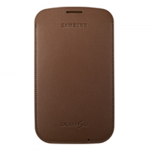 Samsung galaxy S3,Pouch,Brown