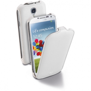 Flap калъф за Sams Galaxy S4 бял