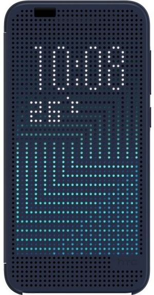 HTC Flip Case Dot View HC M272 HTC One A9 dark blue
