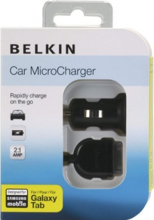 Belkin Car micro Charger 2.1A Galaxy Tab black
