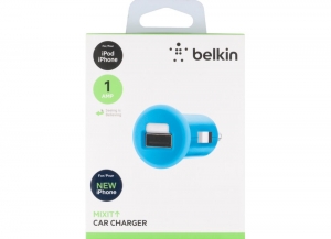 Belkin Mixit Car Charger 1A Blue