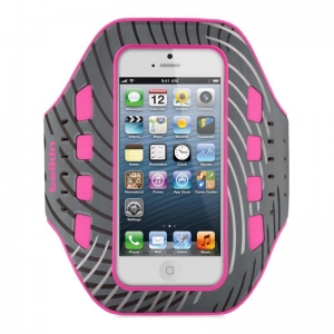 Belkin ProFit Armband iPhone 5/5S Pink/Grey