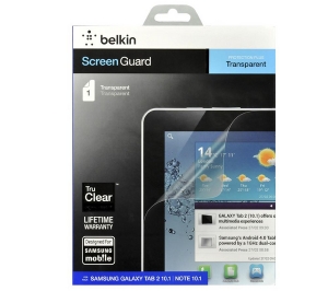 Belkin ScreenGuard Galaxy Tab 2 10.1 Transparent