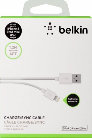 Belkin USB/Lightning White 0.15m