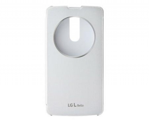 LG Flip Case Quick Circle L Bello white