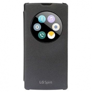 LG Flip Case Quick Circle LG Spirit black