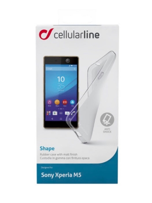 Shape калъф за Sony Xperia М5 прозрачен