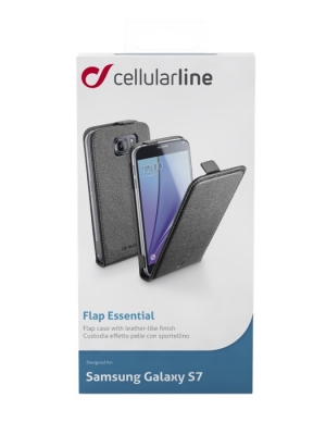 Flap Essential  калъф за Sams Galaxy S7 черен