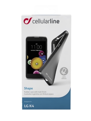 Shape гумен калъф за LG К4 черен