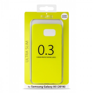 PURO Ultra Slim 0.3 за SG A5 2016: лайм