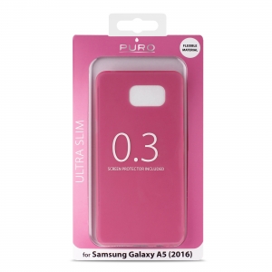 PURO Ultra Slim 0.3 за SG A5 2016: розов