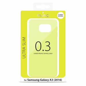 PURO Ultra Slim 0.3 за SG A3 2016: лайм