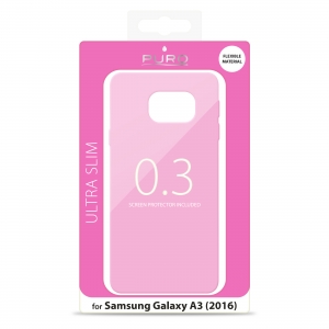 PURO Ultra Slim 0.3 за SG A3 2016: розов