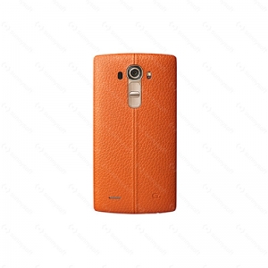 LG G4 Leather Battery Cover Orange