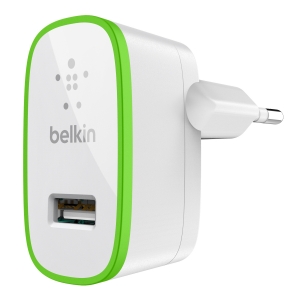 Belkin Micro 220V зарядно - 2.1A/10W: бял