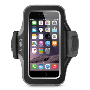 Belkin Slim-Fit Plus Armband за iPhone 6/6S * Цвят: черен/сив